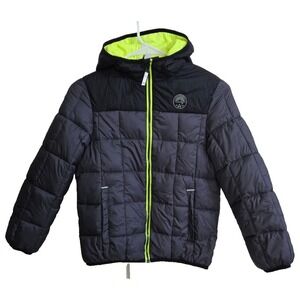 Gerry Boys Torque Puffer Size‎ Small Black/Flourscent Yellow NWT